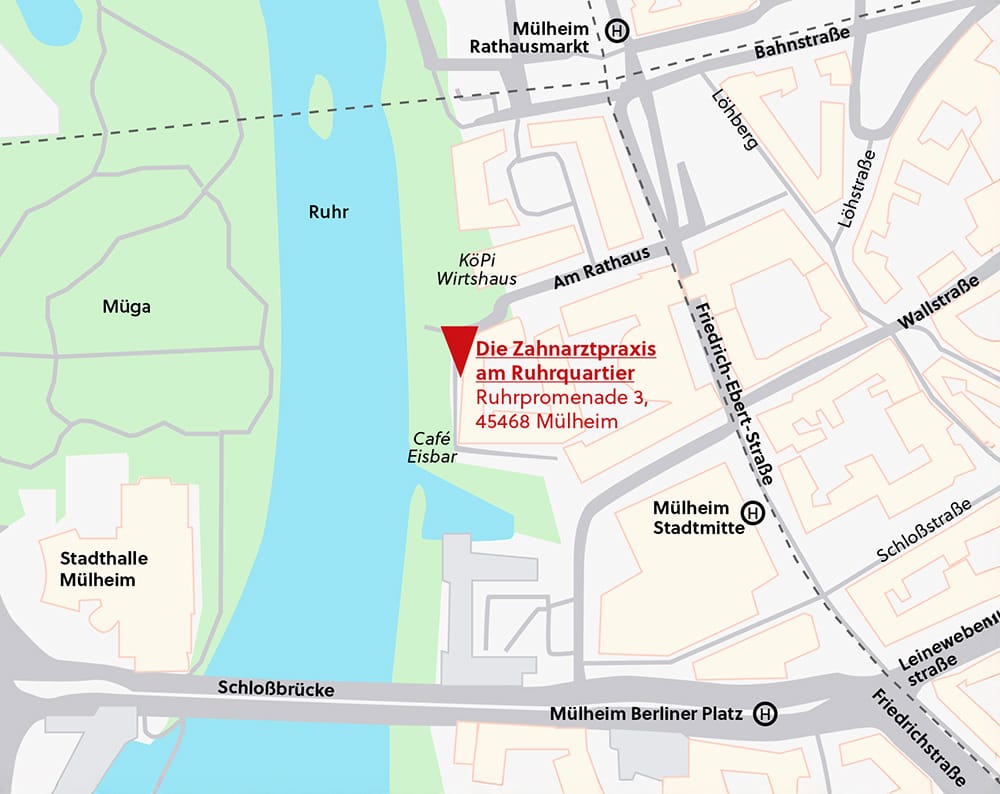 DIE ZAHNARZTPRAXIS AM RUHRQUARTIER - Ruhrpromenade 3, 45468 M&uuml;lheim an der Ruhr